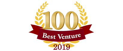 Selected as Best Venture 100 for 3 consecutive years