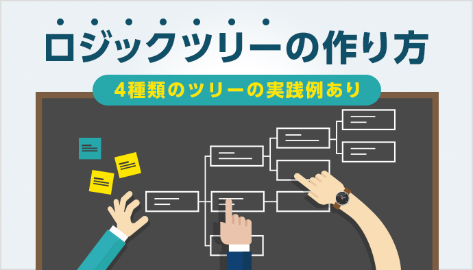 ロジックツリー】作り方を徹底解説！4種類のツリーの実践例あり