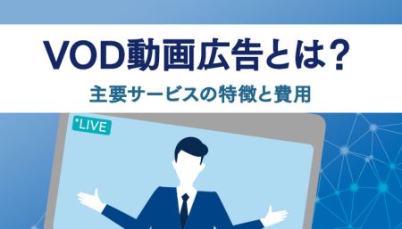 VOD動画広告とは？主要サービスの特徴と費用を解説