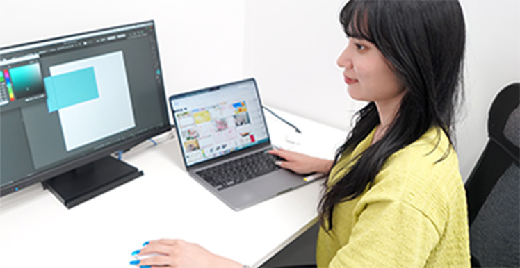 クリエイティブの制作