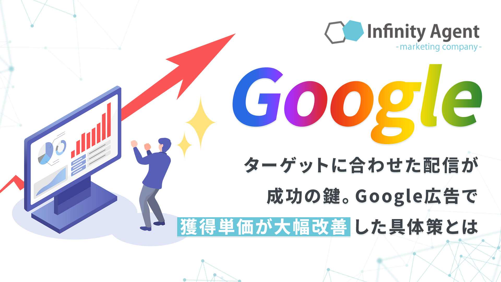 【構成変更】Google検索の配信構成を変更しターゲットに合わせて配信構成を出し分けることで、獲得単価36.6%低減！