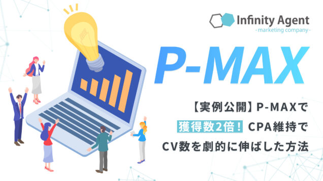 【実例公開】P-MAXでCV数2倍！CPA維持でCV数を劇的に伸ばした方法