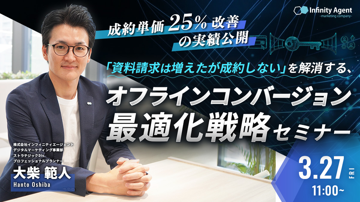 【成約単価25%改善の実績公開】資料請求は増えたが成約しない。を解消する、オフラインコンバージョン最適化戦略