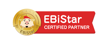「EBiStar」認定パートナーを取得